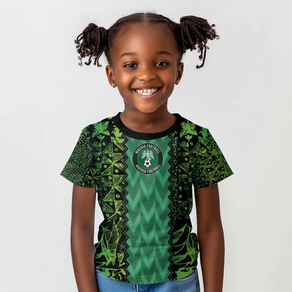 Custom Nigeria Football Kid T shirt Champions-Special Edition - African Pride
