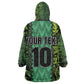 Custom Nigeria Football Kid Wearable Blanket Hoodie Champions-Special Edition - African Pride