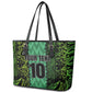 Custom Nigeria Football Leather Tote Bag Champions-Special Edition - African Pride