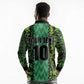 Custom Nigeria Football Long Sleeve Polo Shirt Champions-Special Edition - African Pride