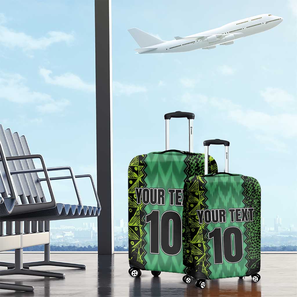 Custom Nigeria Football Luggage Cover Champions-Special Edition - African Pride