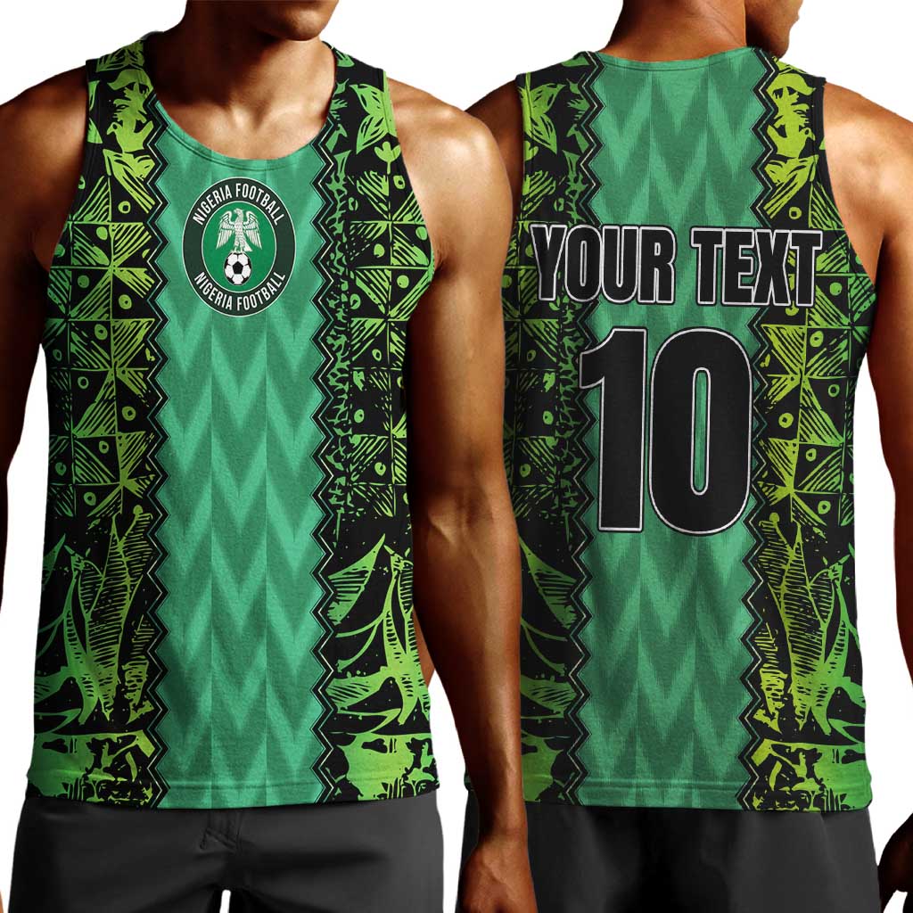 Custom Nigeria Football Men Tank Top Champions-Special Edition - African Pride