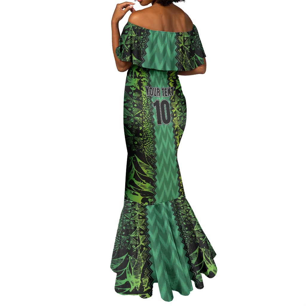 Custom Nigeria Football Mermaid Dress Champions-Special Edition - African Pride