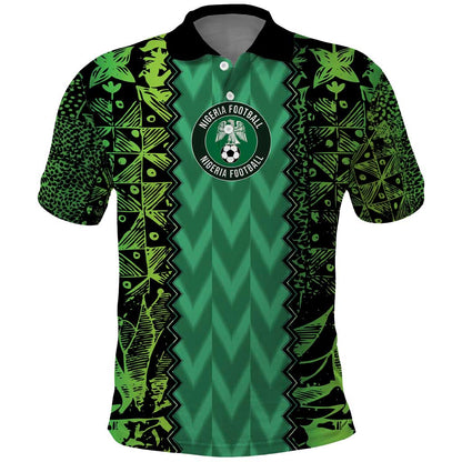 Custom Nigeria Football Polo Shirt Champions-Special Edition - African Pride