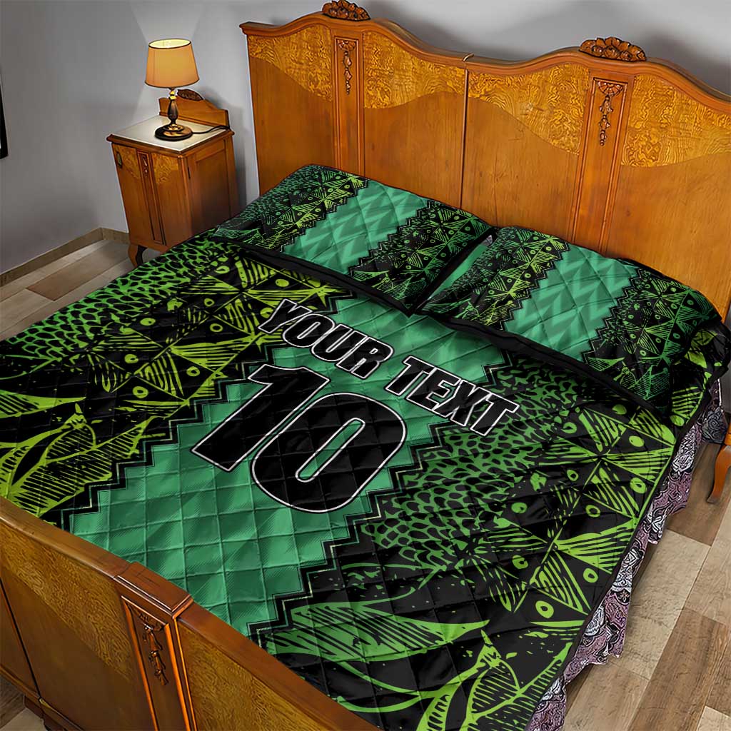 Custom Nigeria Football Quilt Bed Set Champions-Special Edition - African Pride