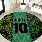Custom Nigeria Football Round Carpet Champions-Special Edition - African Pride