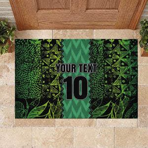 Custom Nigeria Football Rubber Doormat Champions-Special Edition - African Pride