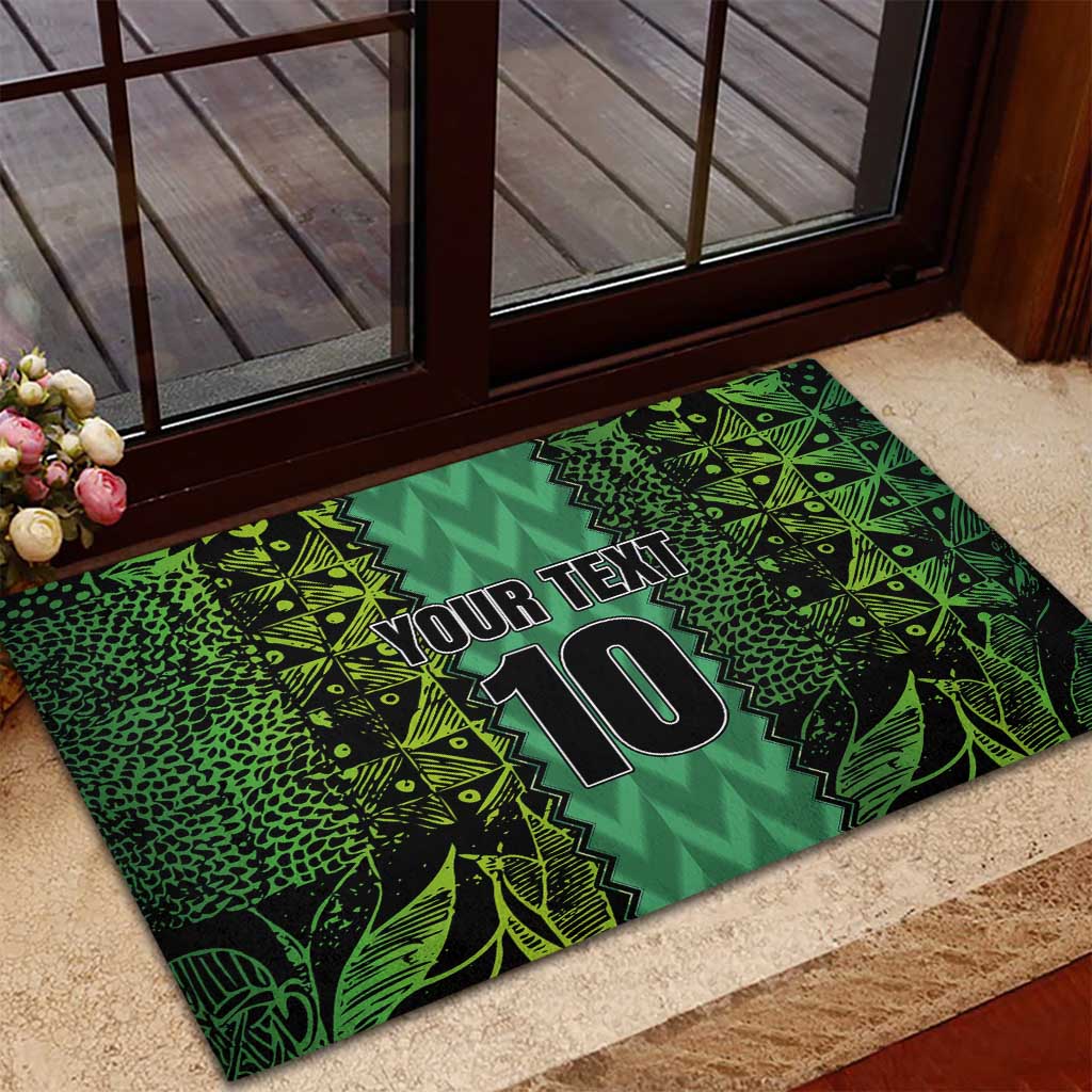 Custom Nigeria Football Rubber Doormat Champions-Special Edition - African Pride