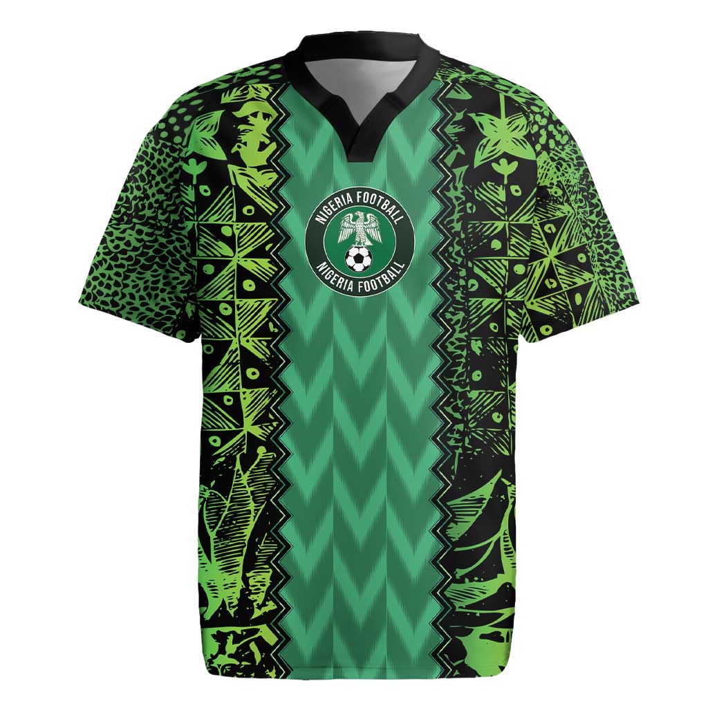 Custom Nigeria Football Rugby Jersey Champions-Special Edition - African Pride