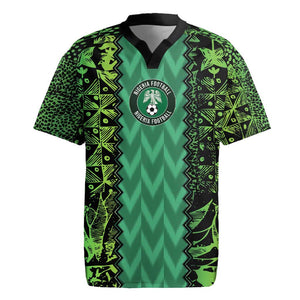Custom Nigeria Football Rugby Jersey Champions-Special Edition - African Pride