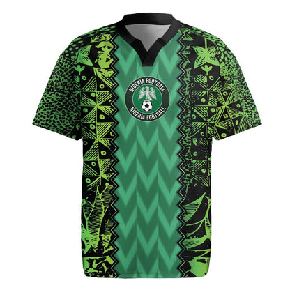 Custom Nigeria Football Rugby Jersey Champions-Special Edition - African Pride