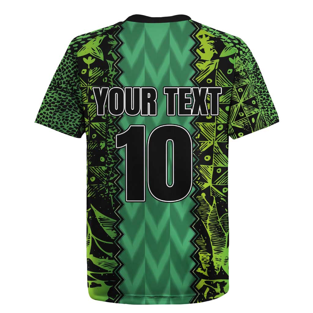 Custom Nigeria Football Rugby Jersey Champions-Special Edition - African Pride