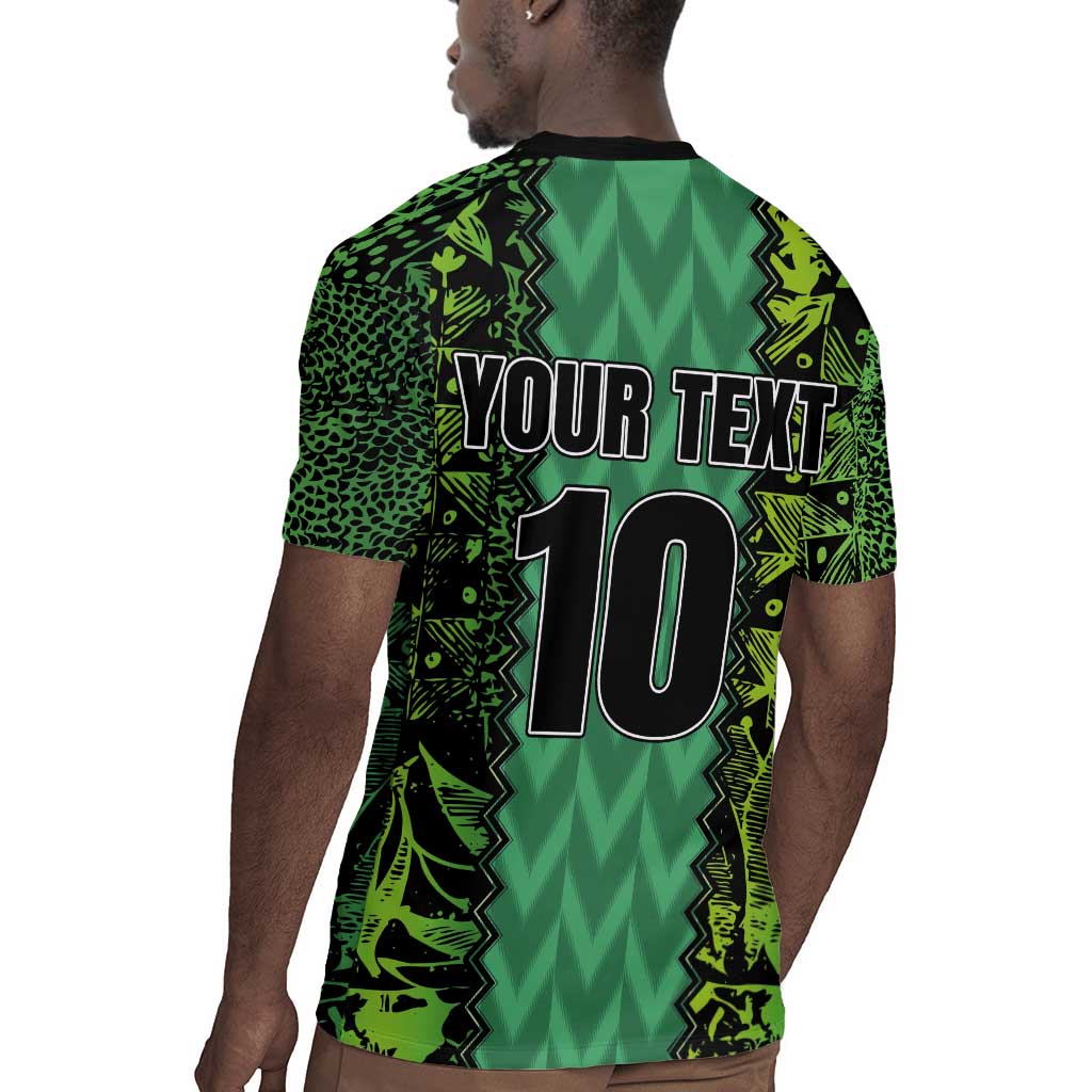 Custom Nigeria Football Rugby Jersey Champions-Special Edition - African Pride