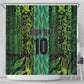 Custom Nigeria Football Shower Curtain Champions-Special Edition - African Pride