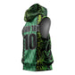 Custom Nigeria Football Sleeveless Hoodie Champions-Special Edition - African Pride