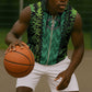 Custom Nigeria Football Sleeveless Zip Hoodie Champions-Special Edition - African Pride