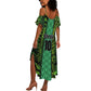 Custom Nigeria Football Summer Maxi Dress Champions-Special Edition - African Pride