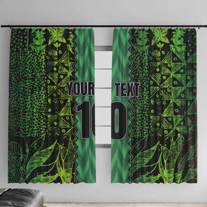 Custom Nigeria Football Window Curtain Champions-Special Edition - African Pride
