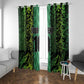 Custom Nigeria Football Window Curtain Champions-Special Edition - African Pride