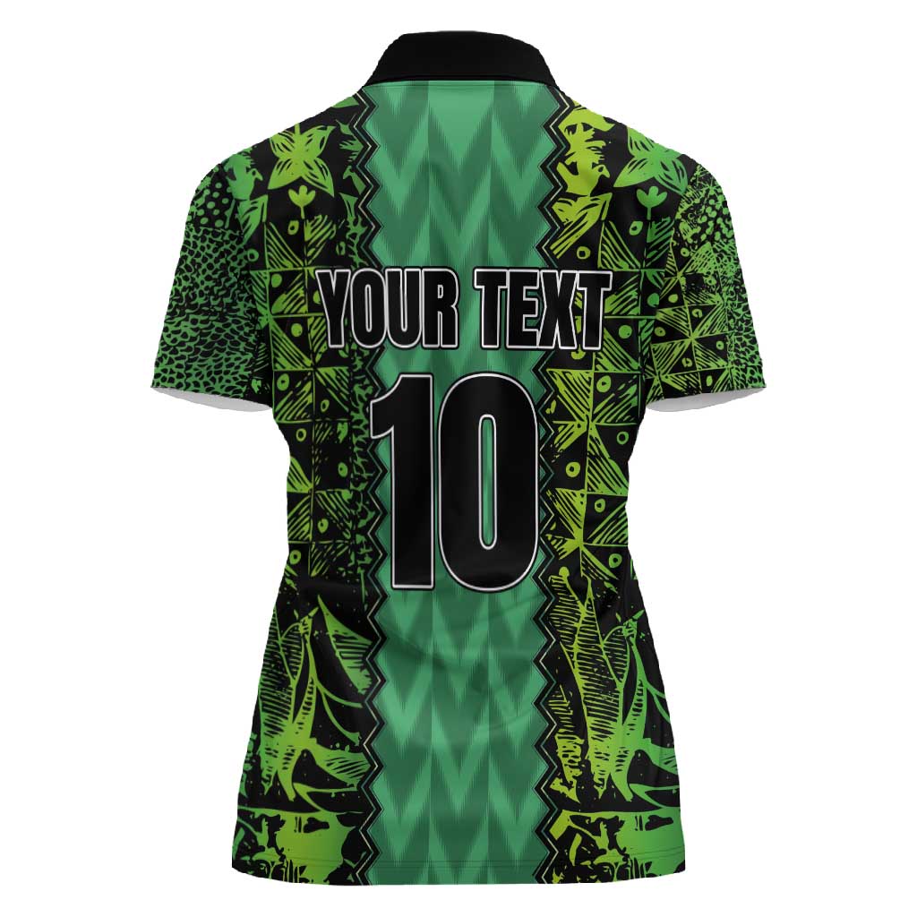 Custom Nigeria Football Women Polo Shirt Champions-Special Edition - African Pride