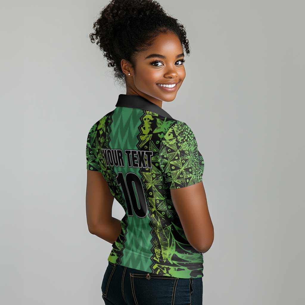 Custom Nigeria Football Women Polo Shirt Champions-Special Edition - African Pride