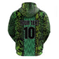 Custom Nigeria Football Zip Hoodie Champions-Special Edition - African Pride