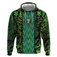 Custom Nigeria Football Zip Hoodie Champions-Special Edition - African Pride