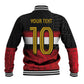 Egypt National Football Custom Baseball Jacket Egyptian Geometric - African Pride