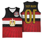 Egypt National Football Custom Basketball Jersey Egyptian Geometric - African Pride