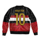 Egypt National Football Custom Bomber Jacket Egyptian Geometric - African Pride