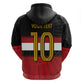 Egypt National Football Custom Hoodie Egyptian Geometric - African Pride
