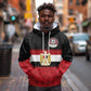Egypt National Football Custom Hoodie Egyptian Geometric - African Pride