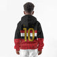 Egypt National Football Custom Kid Hoodie Egyptian Geometric - African Pride