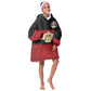 Egypt National Football Custom Kid Wearable Blanket Hoodie Egyptian Geometric - African Pride