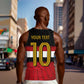 Egypt National Football Custom Men Tank Top Egyptian Geometric - African Pride