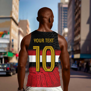 Egypt National Football Custom Men Tank Top Egyptian Geometric - African Pride