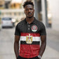 Egypt National Football Custom Polo Shirt Egyptian Geometric - African Pride