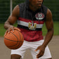Egypt National Football Custom Sleeveless Hoodie Egyptian Geometric - African Pride