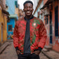 Morocco National Football Custom Bomber Jacket Atlas Lions Sporty Grunge Style - African Pride