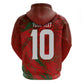 Morocco National Football Custom Hoodie Atlas Lions Sporty Grunge Style - African Pride