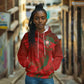Morocco National Football Custom Hoodie Atlas Lions Sporty Grunge Style - African Pride