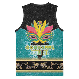 Afro Bahamians Junkanoo Basketball Jersey Junkanoo Is Life - African Pride