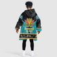 Afro Bahamians Junkanoo Kid Wearable Blanket Hoodie Junkanoo Is Life