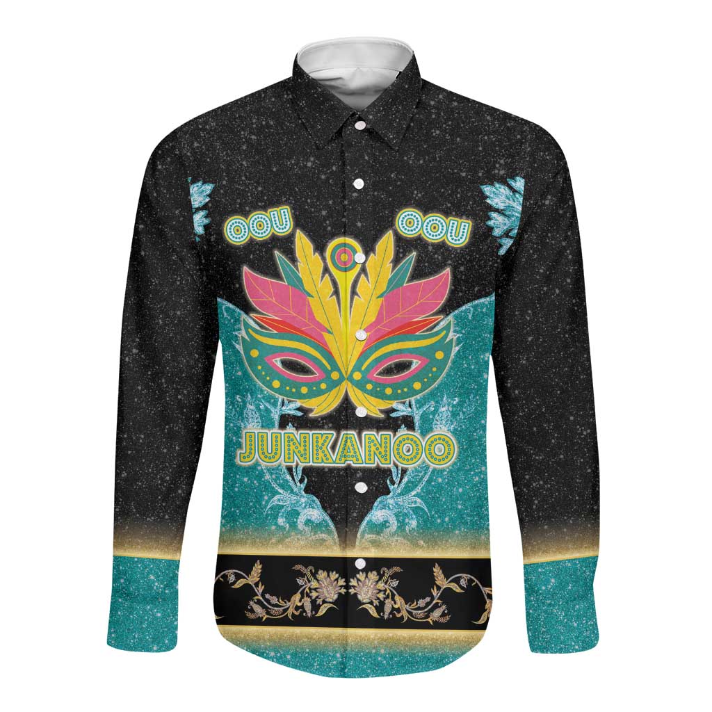 Afro Bahamians Junkanoo Long Sleeve Button Shirt Junkanoo Is Life
