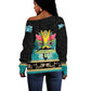 Afro Bahamians Junkanoo Off Shoulder Sweater Junkanoo Is Life