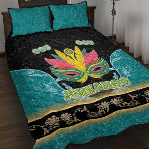 Afro Bahamians Junkanoo Quilt Bed Set Junkanoo Is Life