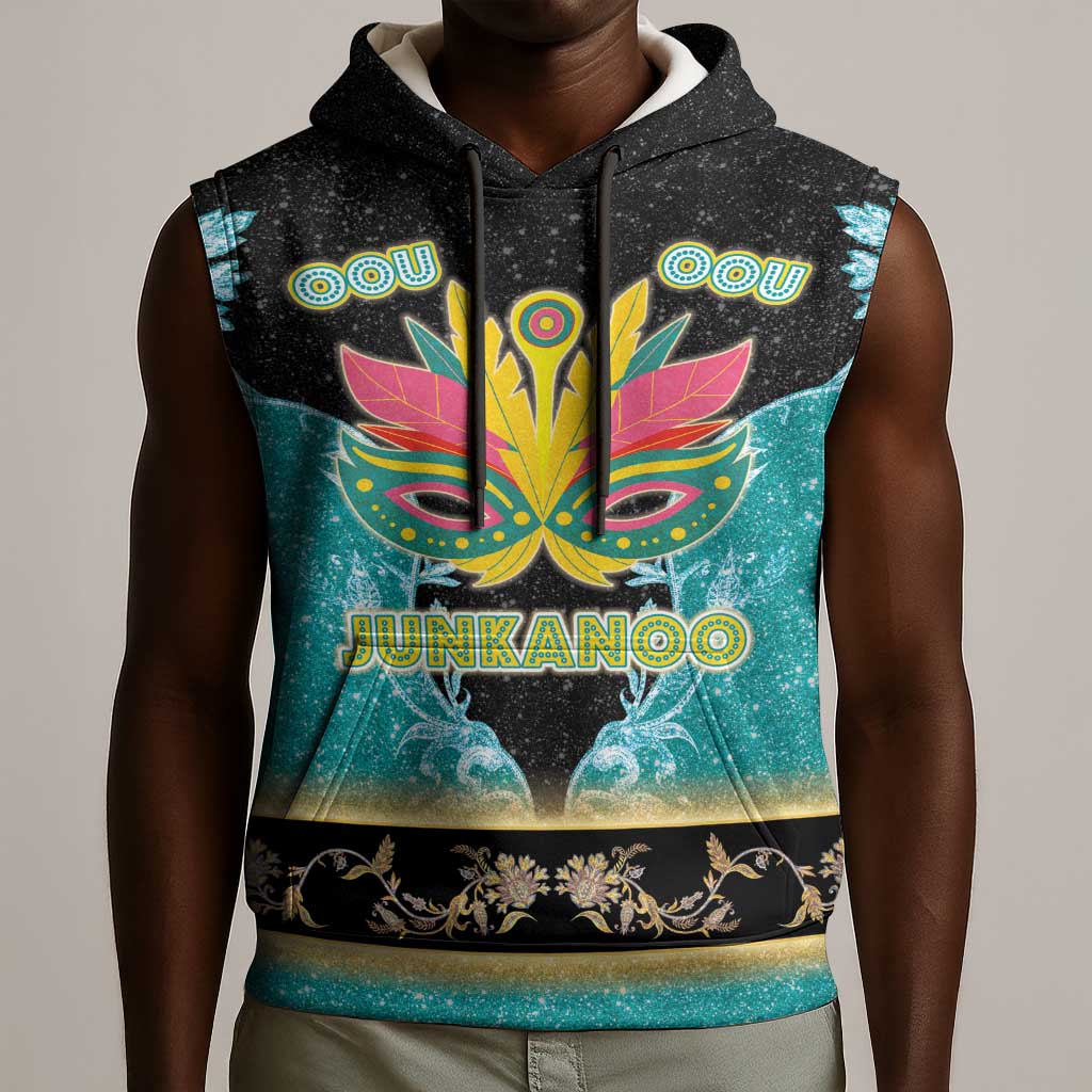 Afro Bahamians Junkanoo Sleeveless Hoodie Junkanoo Is Life - African Pride