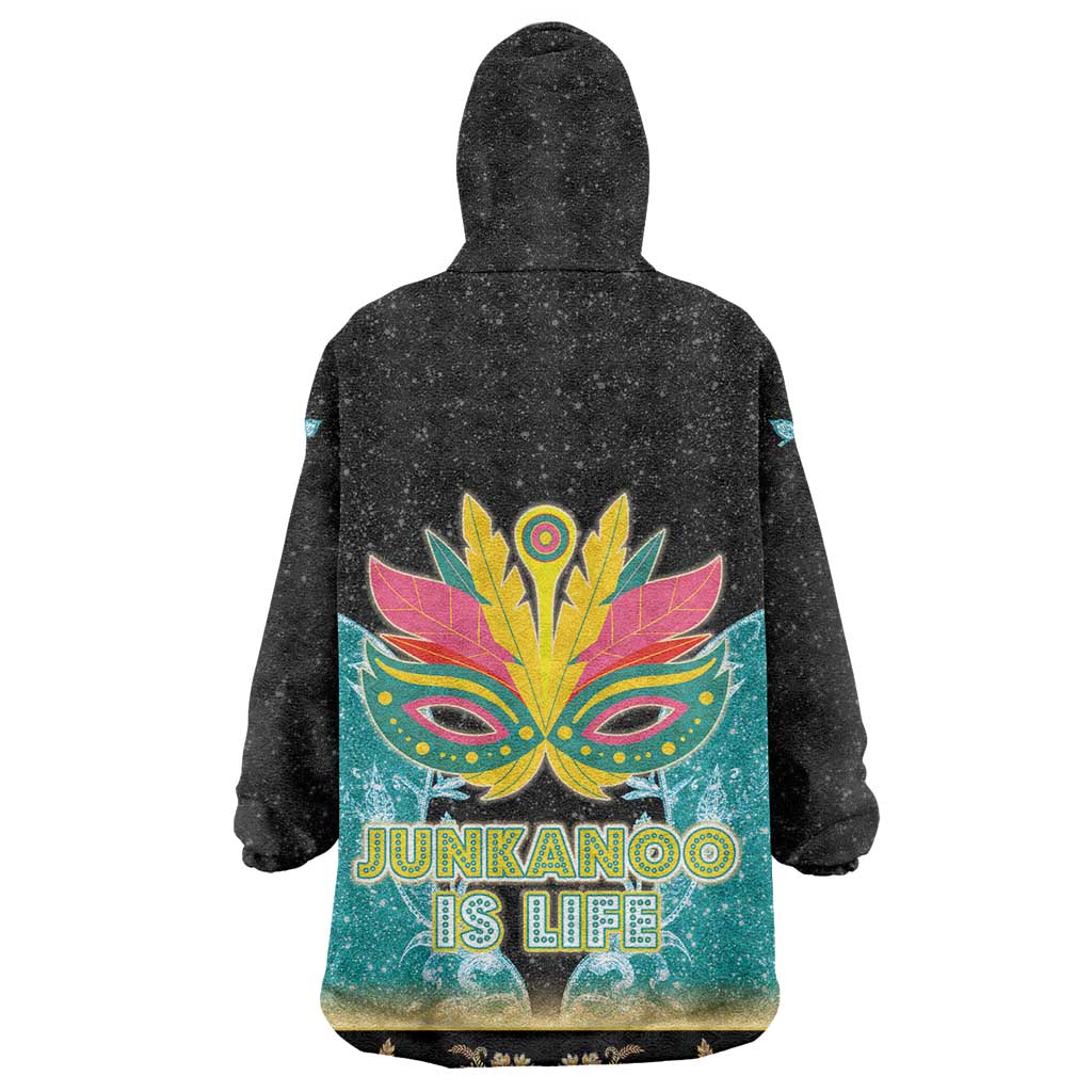 Afro Bahamians Junkanoo Wearable Blanket Hoodie Junkanoo Is Life
