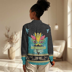 Afro Bahamians Junkanoo Women Casual Shirt Junkanoo Is Life LT05