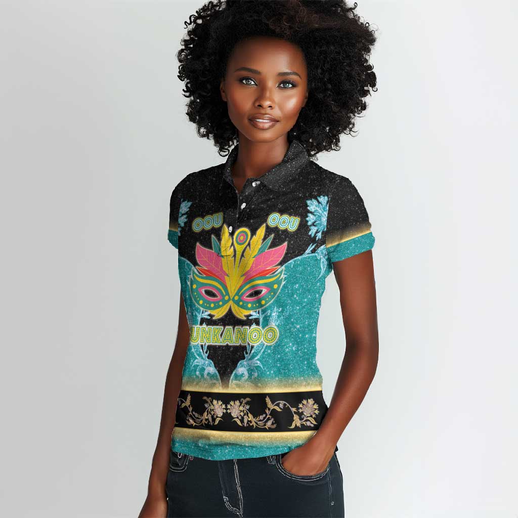 Afro Bahamians Junkanoo Women Polo Shirt Junkanoo Is Life
